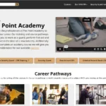 Flex Point Academy homepage screenshot