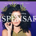 Purple Pineapple Cannabis homepage screenshot