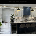 Titan Cabinetry homepage screenshot